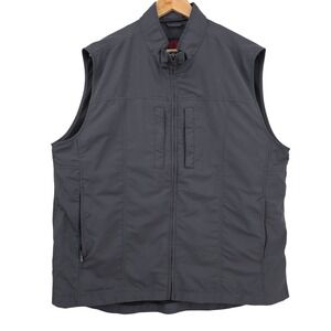 SCOTTeVEST SeV Mens XL Gray 22 Pocket TEC Travel Utility Vest